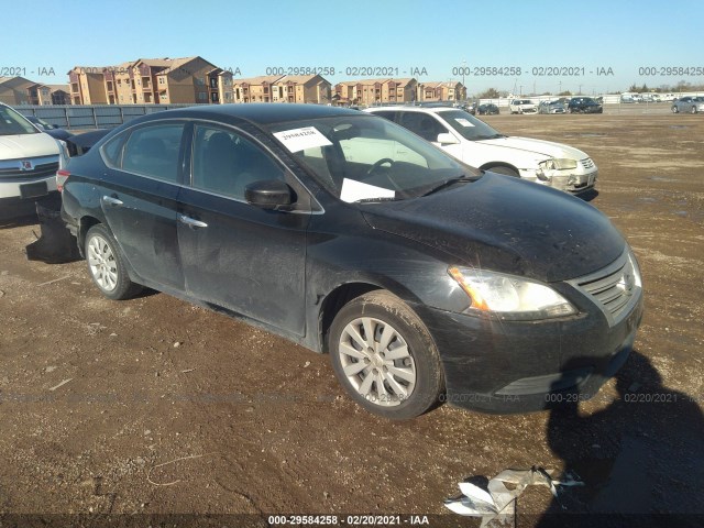 NISSAN SENTRA 2014 3n1ab7ap7ey227365