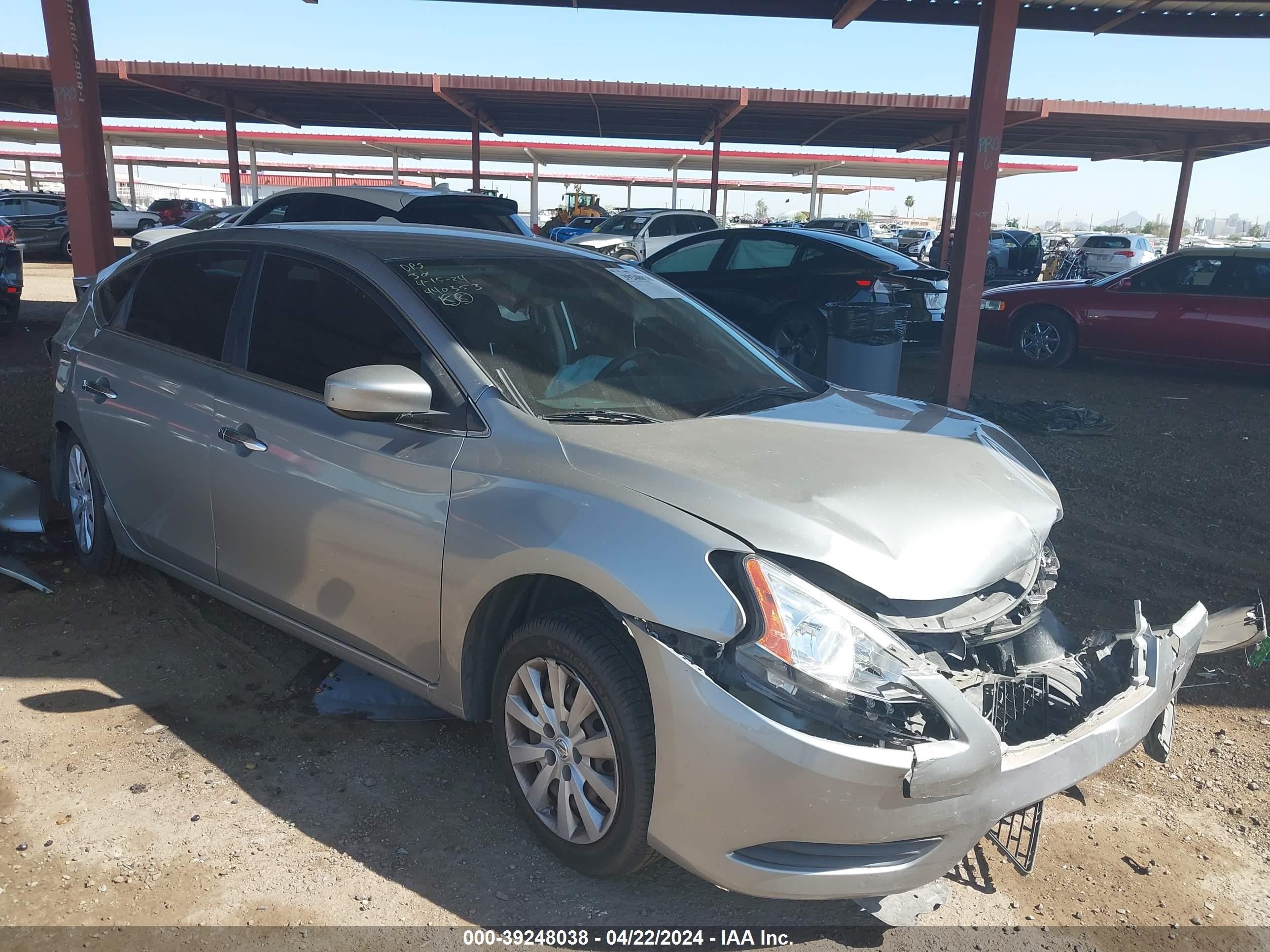 NISSAN SENTRA 2014 3n1ab7ap7ey227821