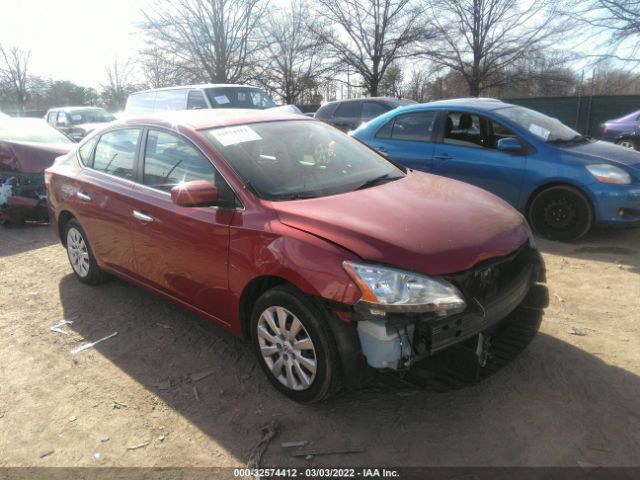 NISSAN SENTRA 2014 3n1ab7ap7ey239483