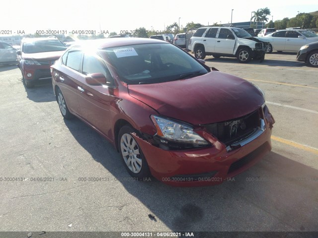 NISSAN SENTRA 2014 3n1ab7ap7ey246210