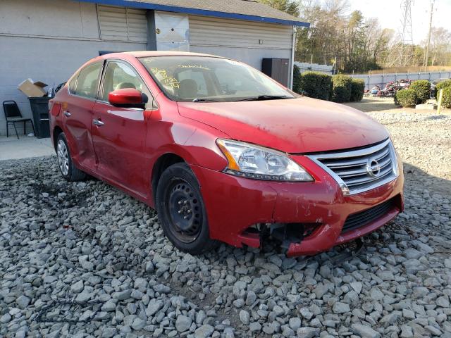 NISSAN SENTRA S 2014 3n1ab7ap7ey256848