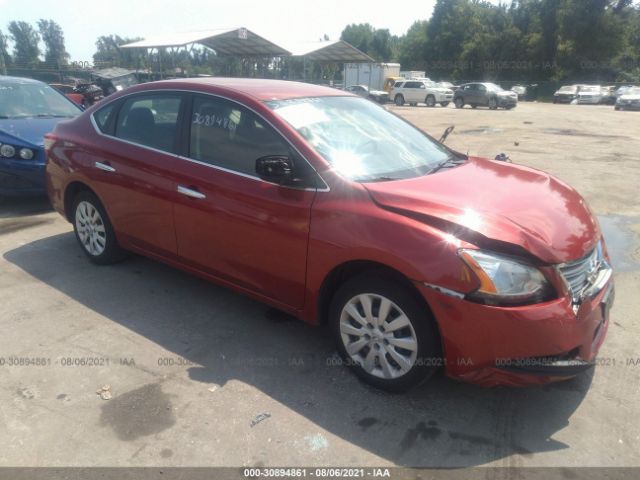 NISSAN SENTRA 2014 3n1ab7ap7ey261712