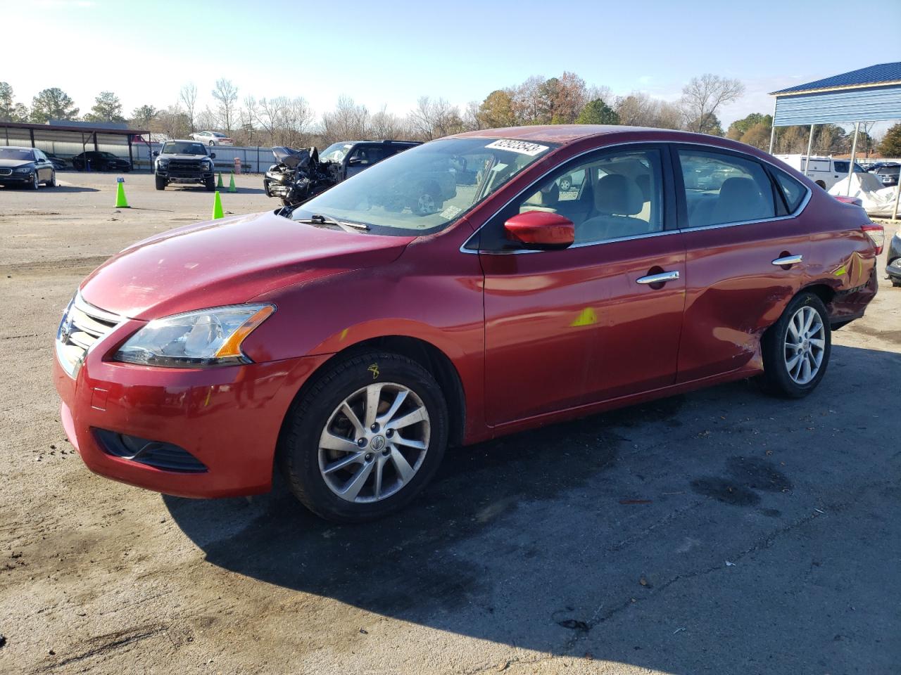 NISSAN SENTRA 2014 3n1ab7ap7ey262973