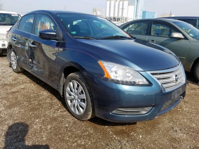 NISSAN SENTRA S 2014 3n1ab7ap7ey265484