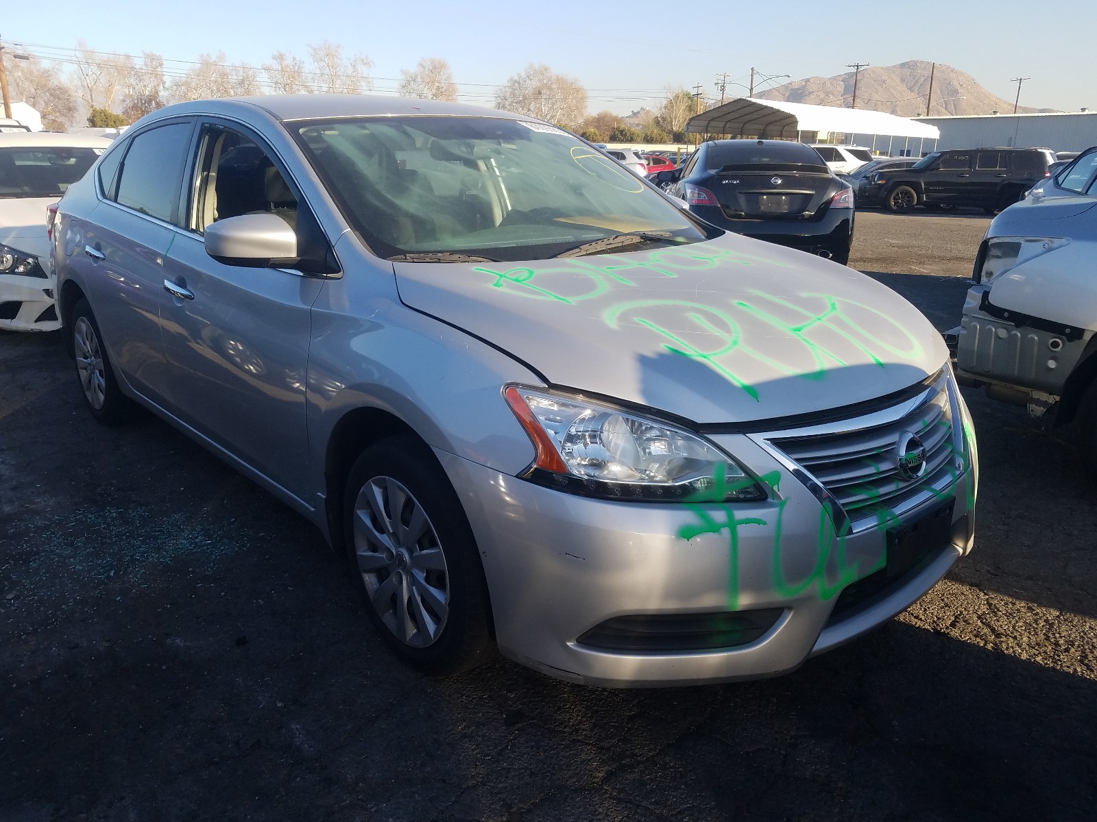 NISSAN SENTRA S 2014 3n1ab7ap7ey290465