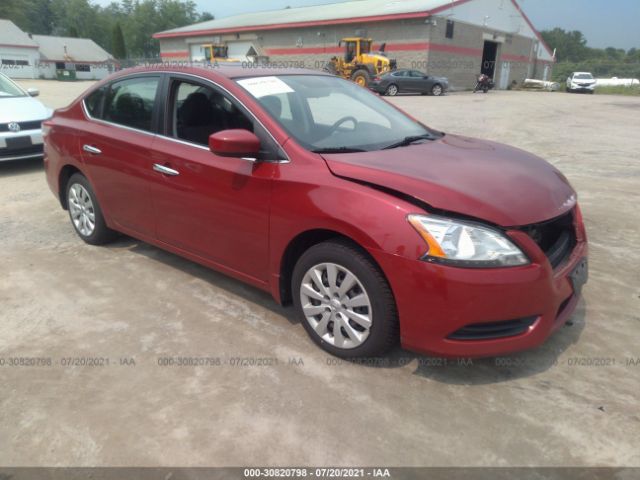 NISSAN SENTRA 2014 3n1ab7ap7ey318636