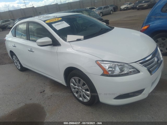 NISSAN SENTRA 2014 3n1ab7ap7ey332620