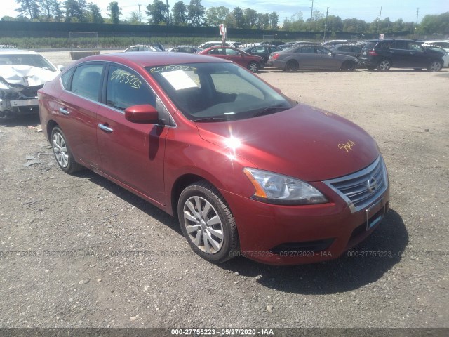 NISSAN SENTRA 2015 3n1ab7ap7fy268225