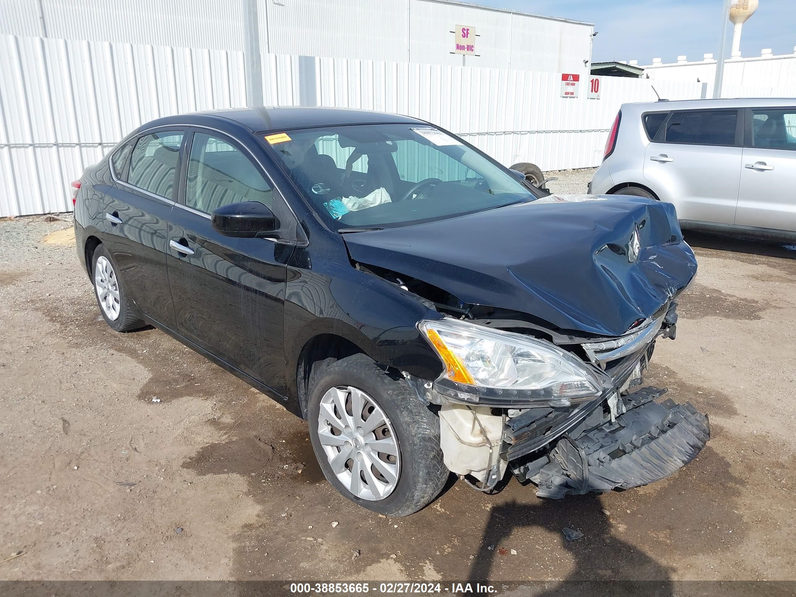 NISSAN SENTRA 2015 3n1ab7ap7fy273618