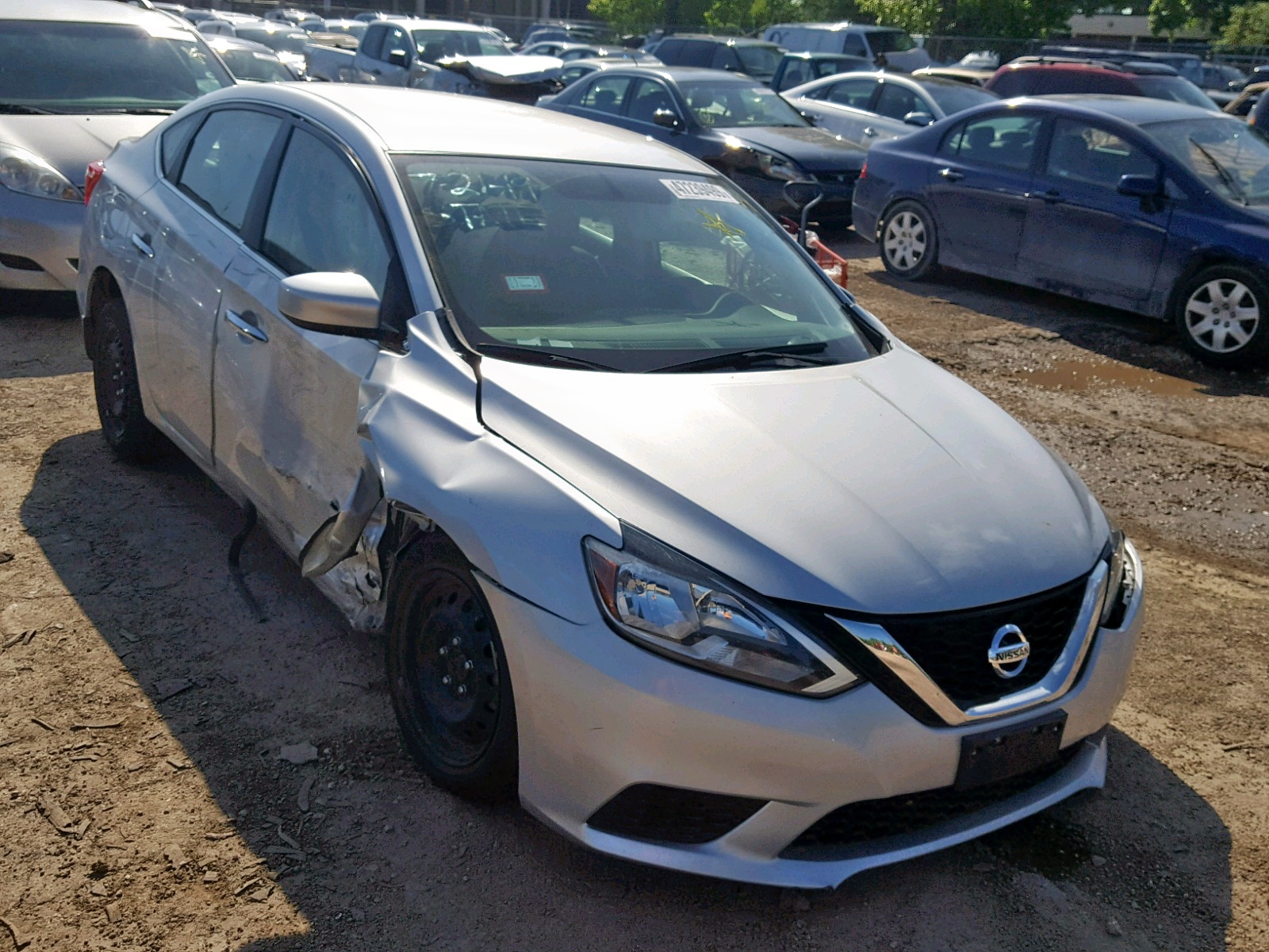 NISSAN SENTRA S 2016 3n1ab7ap7gy244296