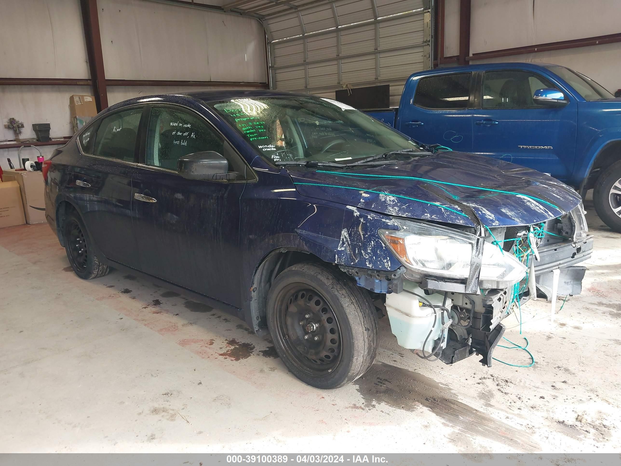 NISSAN SENTRA 2016 3n1ab7ap7gy252379