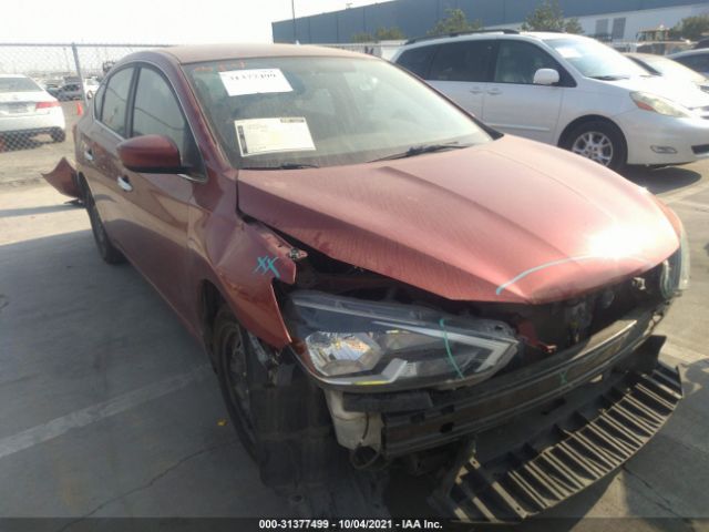 NISSAN SENTRA 2016 3n1ab7ap7gy320728