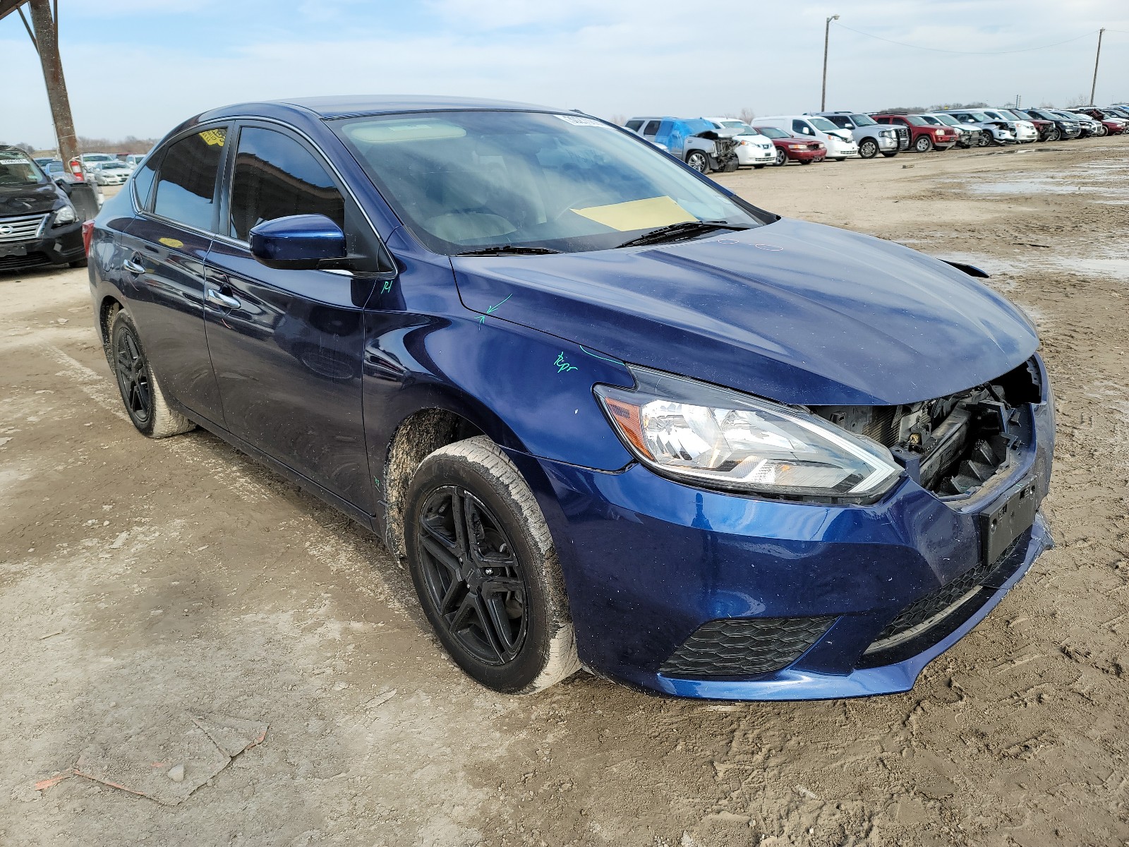 NISSAN SENTRA S 2017 3n1ab7ap7hy214037