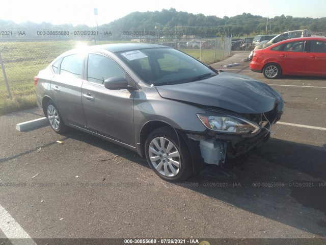 NISSAN SENTRA 2017 3n1ab7ap7hy282225