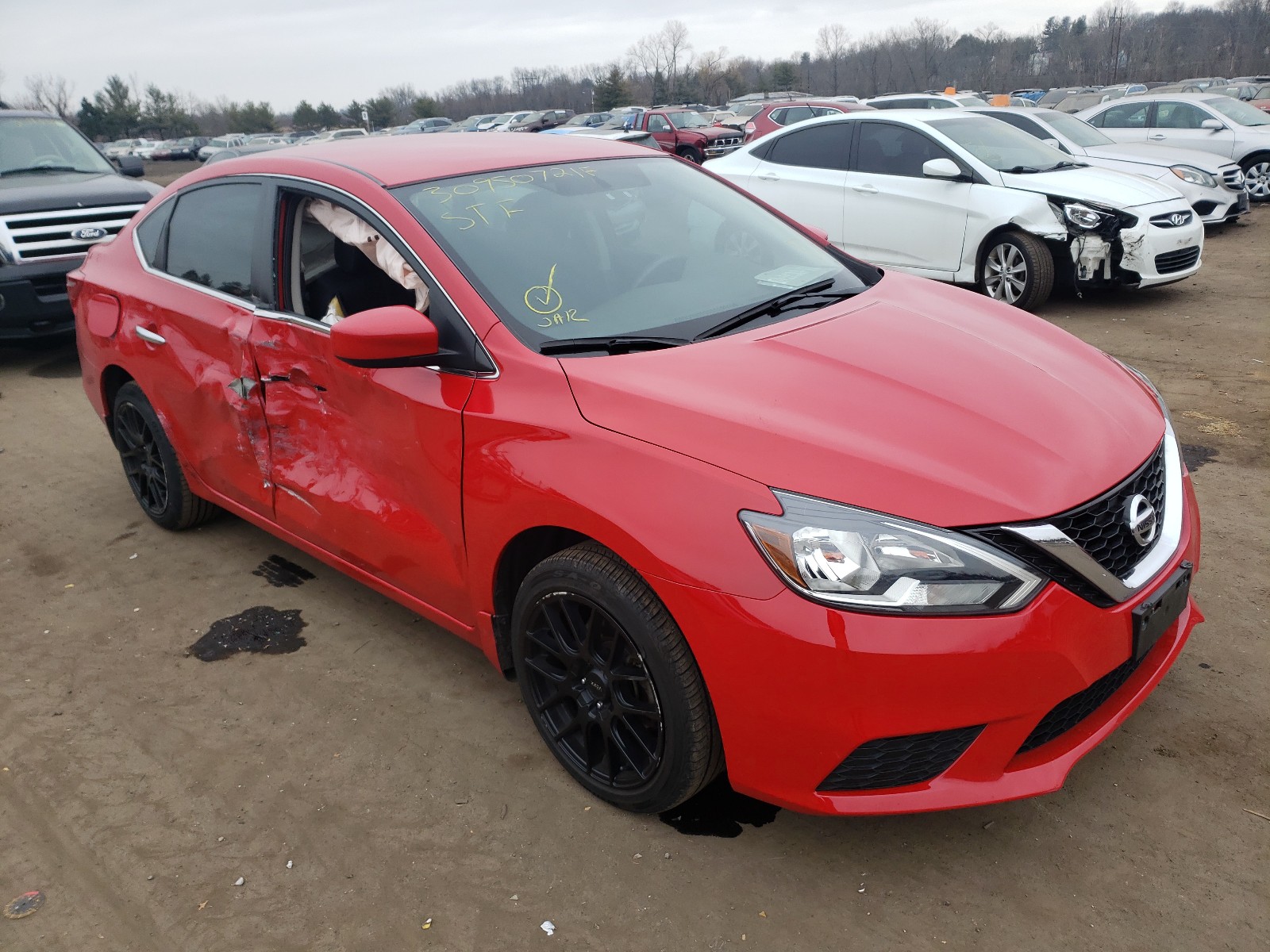 NISSAN SENTRA S 2017 3n1ab7ap7hy370613