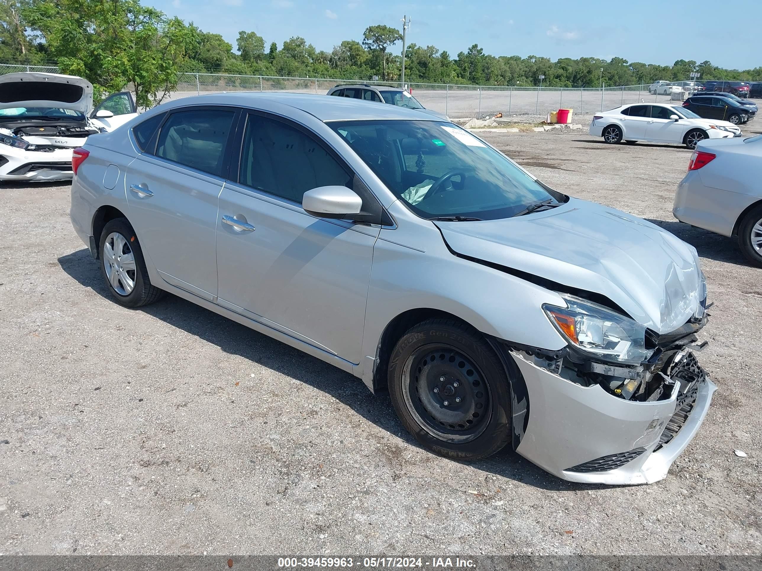 NISSAN SENTRA 2018 3n1ab7ap7jy234553