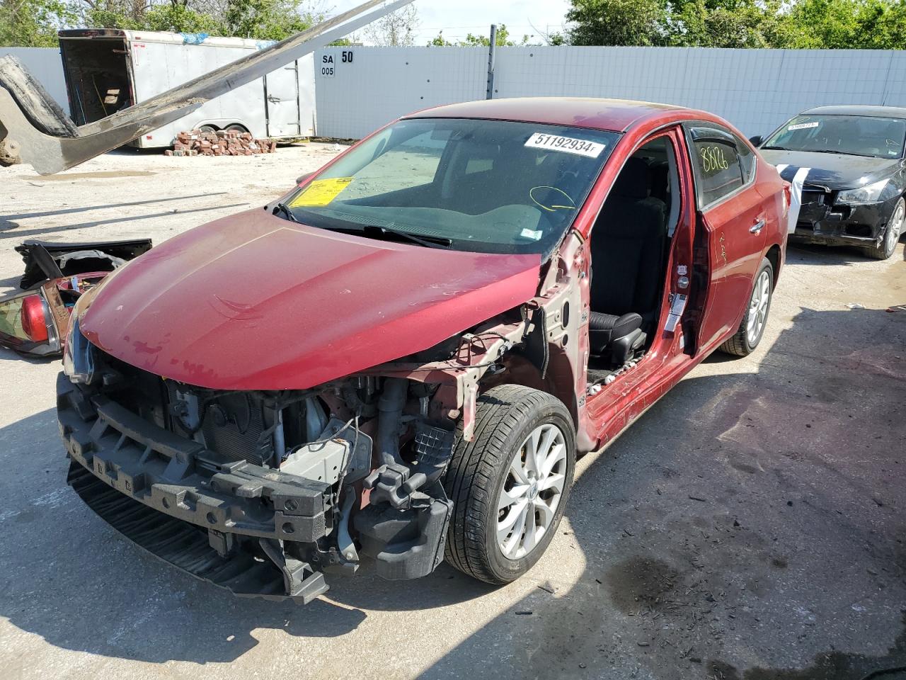 NISSAN SENTRA 2019 3n1ab7ap7ky264718