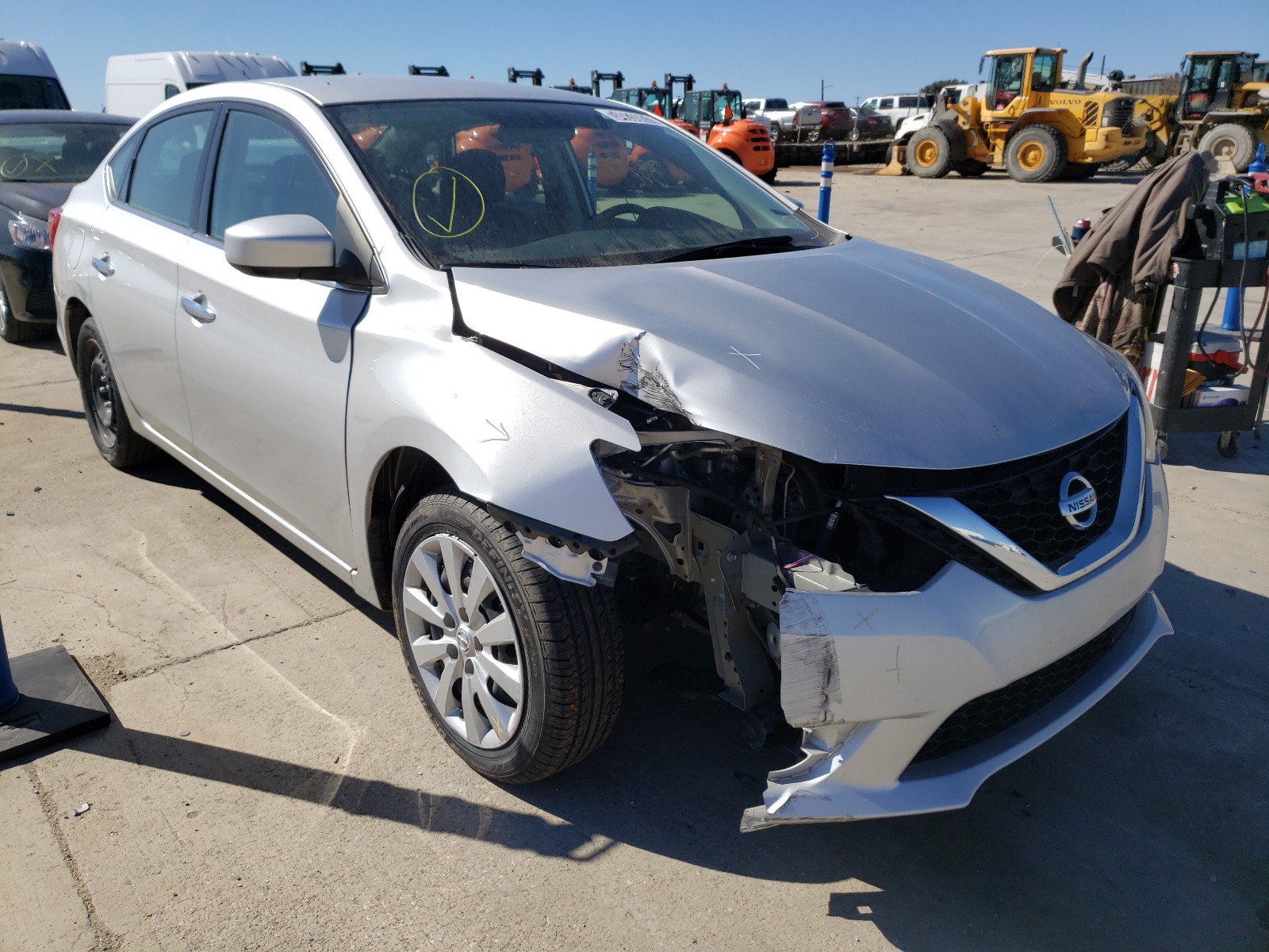 NISSAN SENTRA S 2019 3n1ab7ap7ky319443