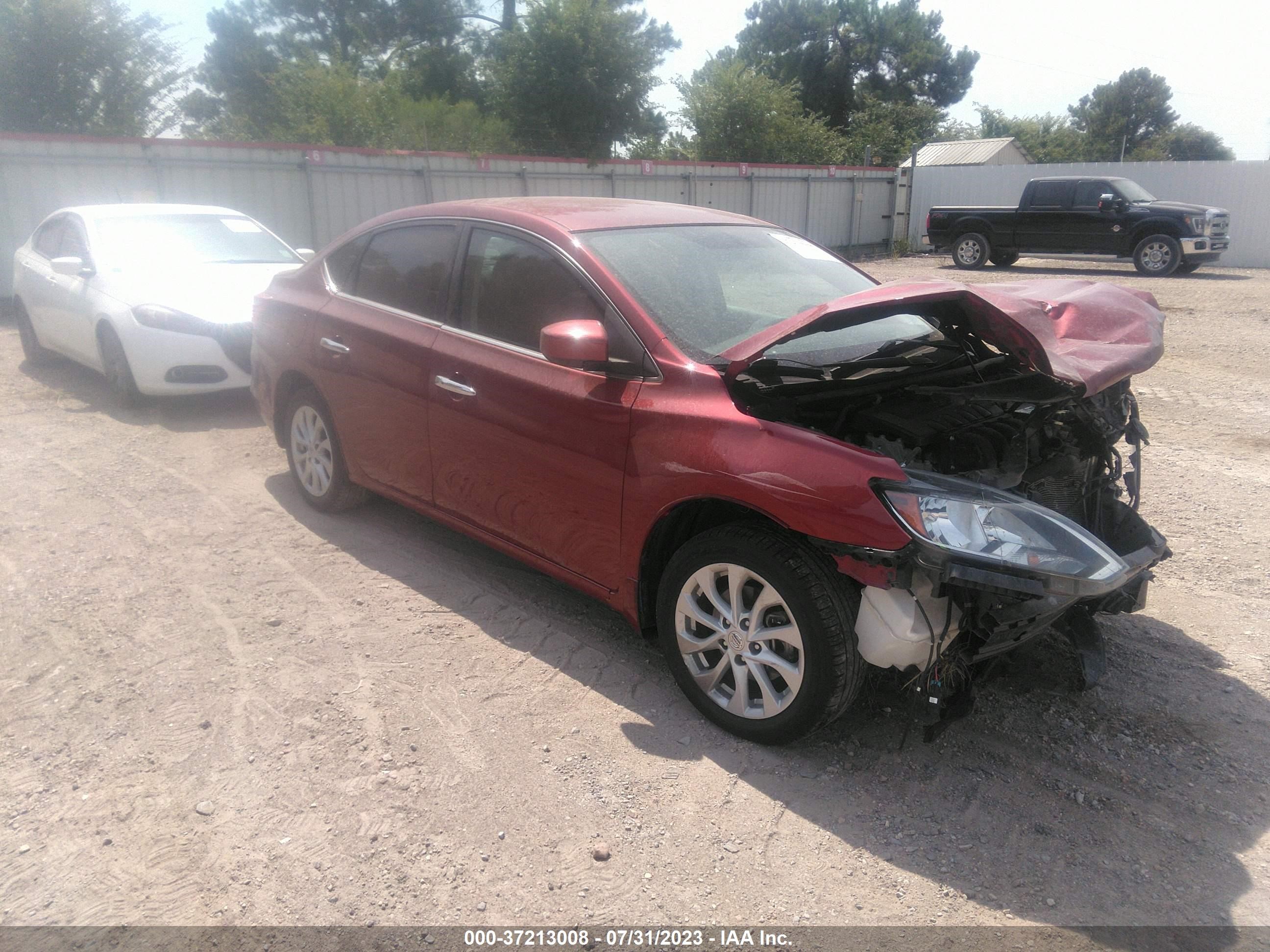 NISSAN SENTRA 2019 3n1ab7ap7ky336887