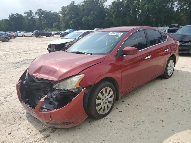 NISSAN SENTRA S 2014 3n1ab7ap8el610289