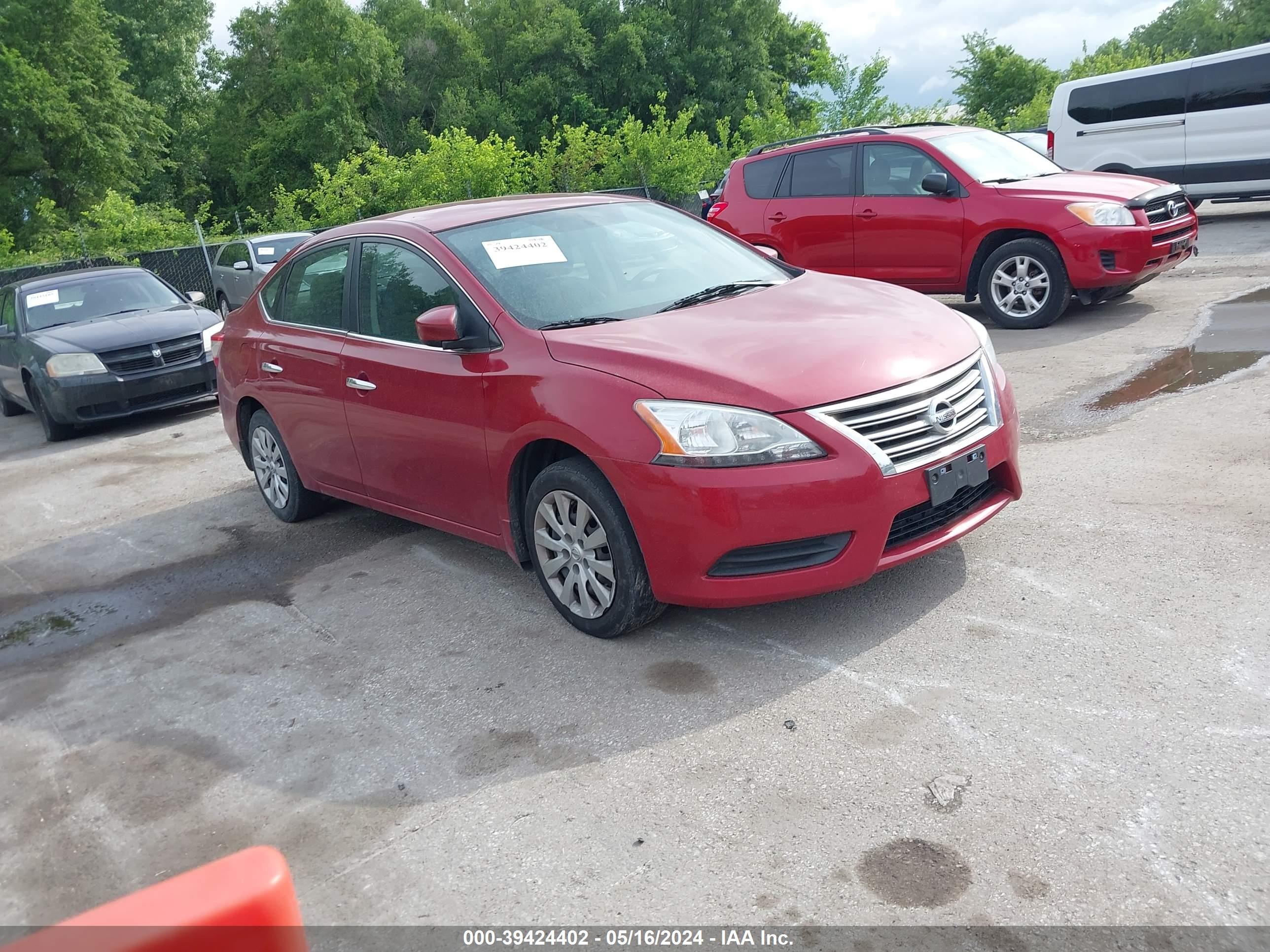 NISSAN SENTRA 2014 3n1ab7ap8el623625