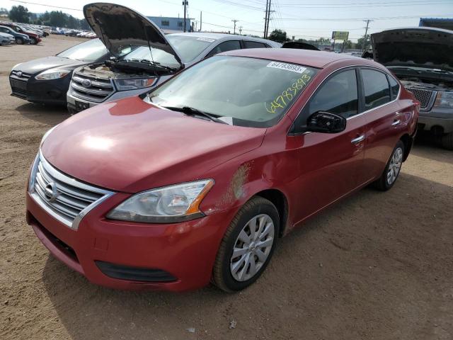 NISSAN SENTRA S 2014 3n1ab7ap8el641350