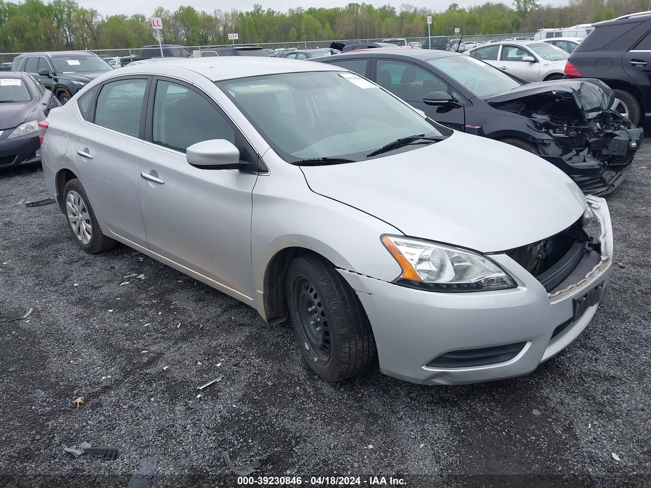 NISSAN SENTRA 2014 3n1ab7ap8el666636