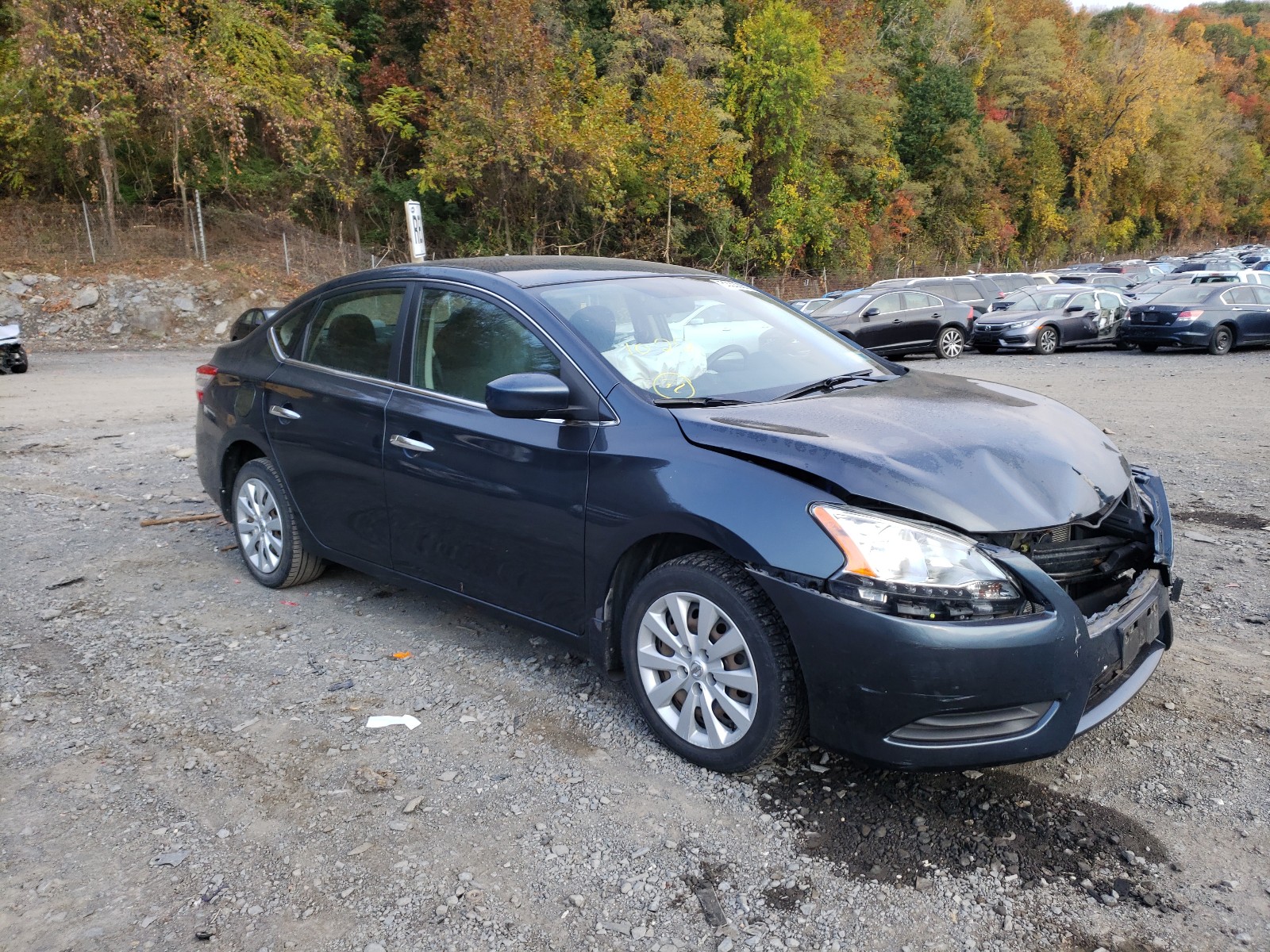 NISSAN SENTRA S 2014 3n1ab7ap8el677037