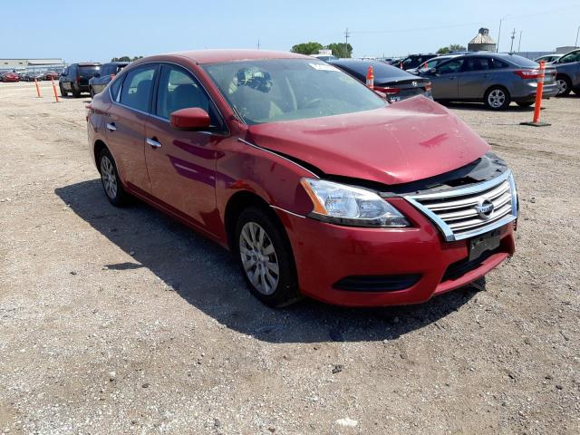 NISSAN SENTRA S 2014 3n1ab7ap8el688331