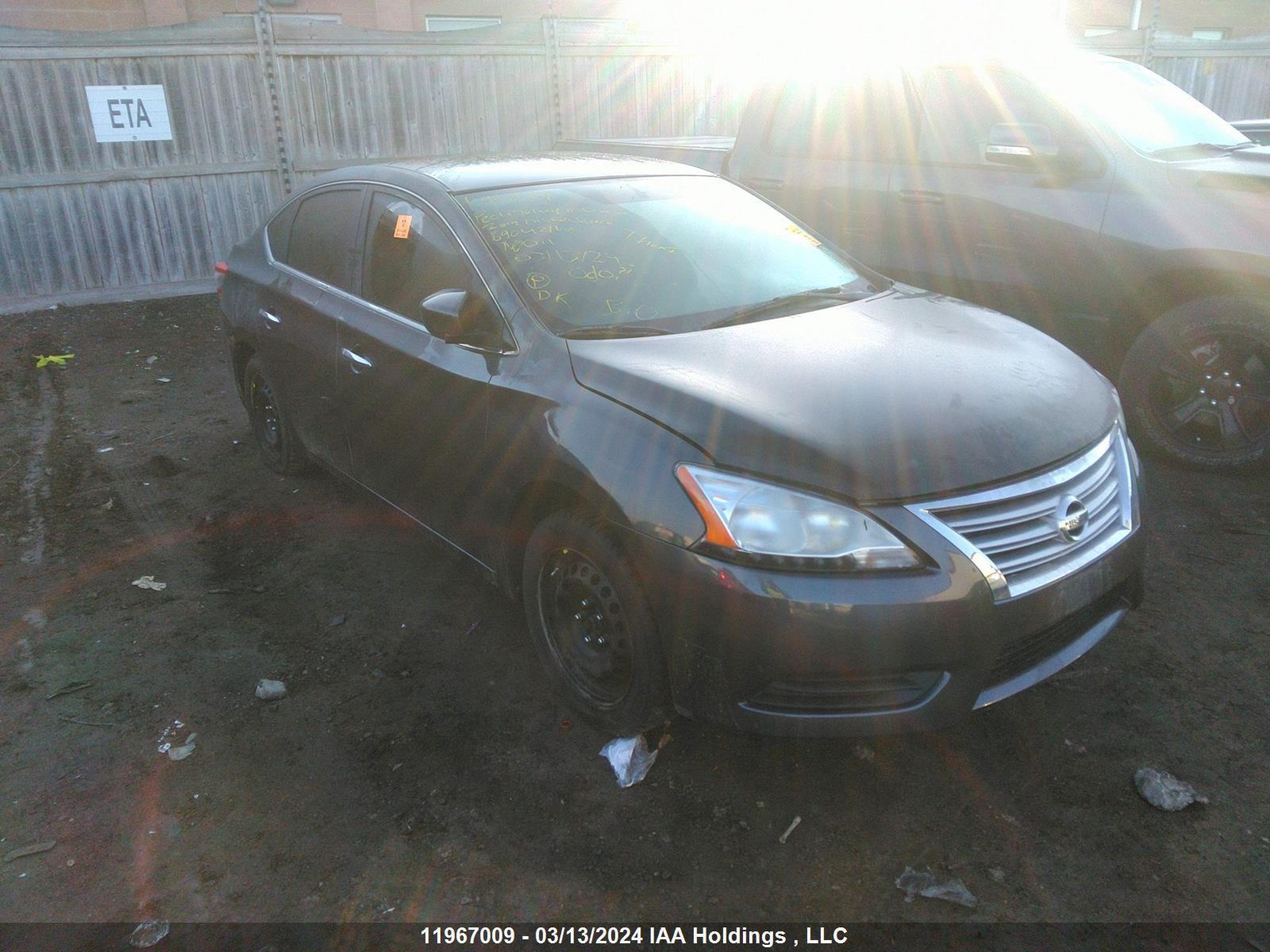 NISSAN SENTRA 2014 3n1ab7ap8el690421