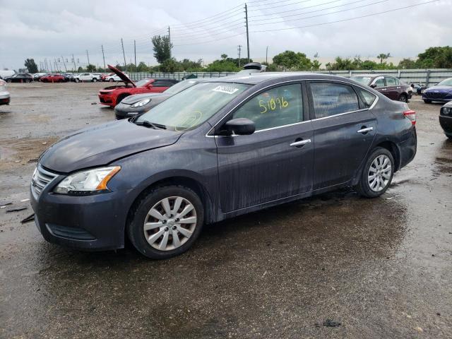 NISSAN SENTRA S 2014 3n1ab7ap8ey244157