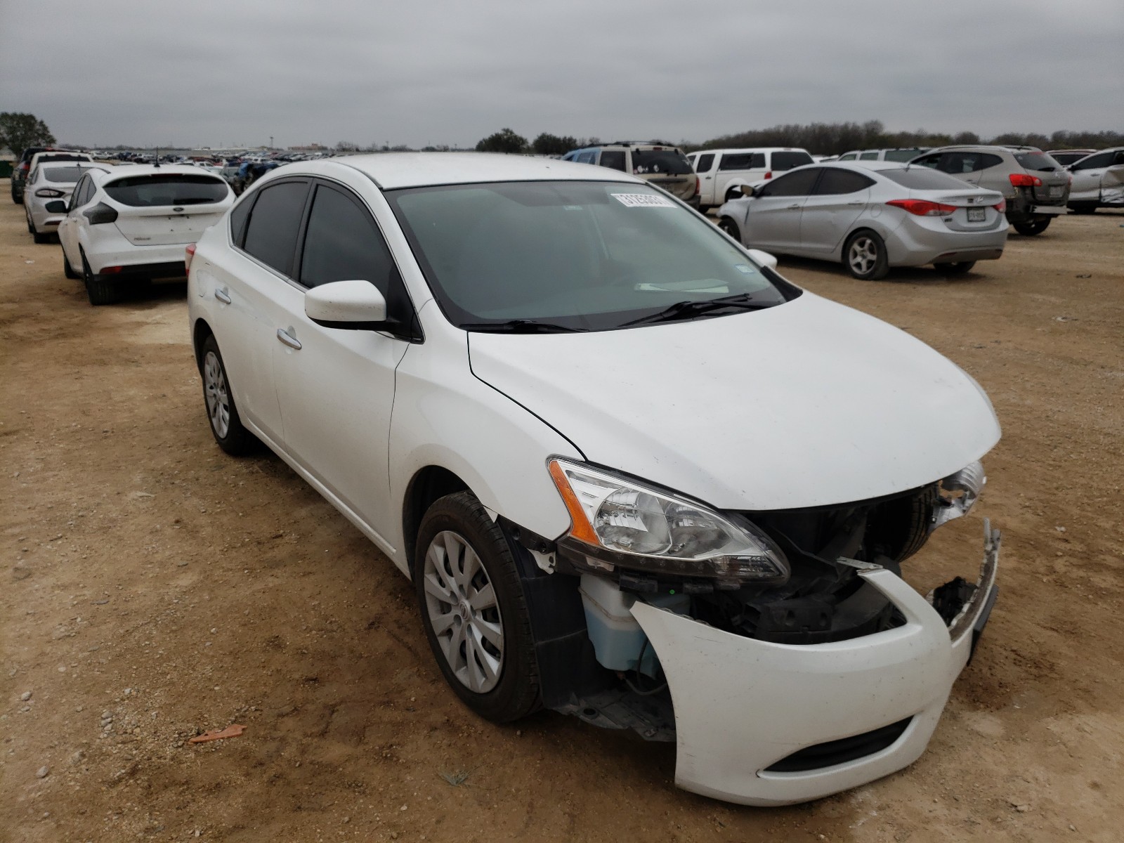 NISSAN SENTRA S 2014 3n1ab7ap8ey272329