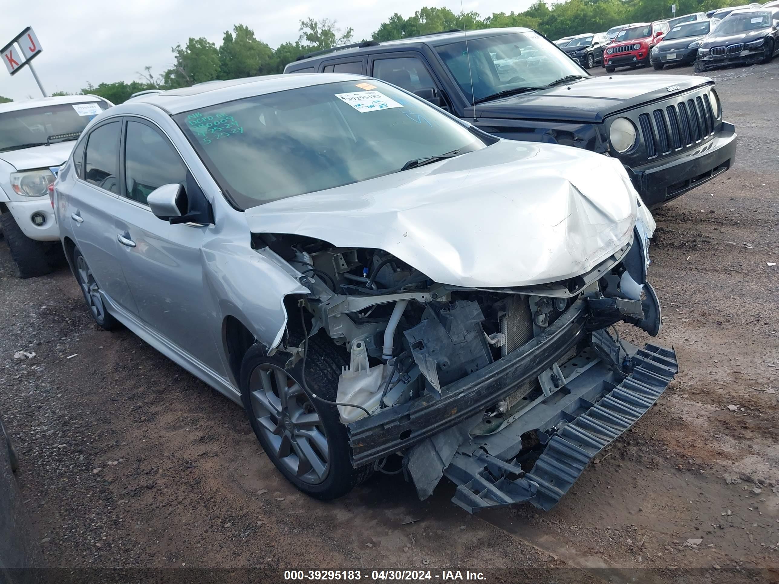 NISSAN SENTRA 2014 3n1ab7ap8ey280009