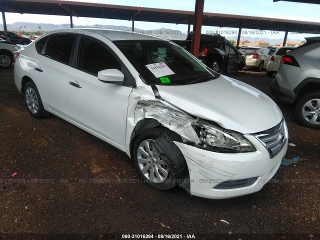 NISSAN SENTRA 2014 3n1ab7ap8ey284660