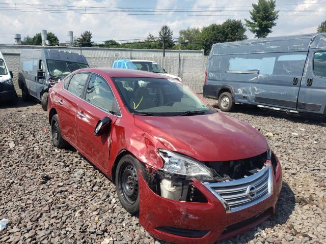 NISSAN SENTRA S 2014 3n1ab7ap8ey318080