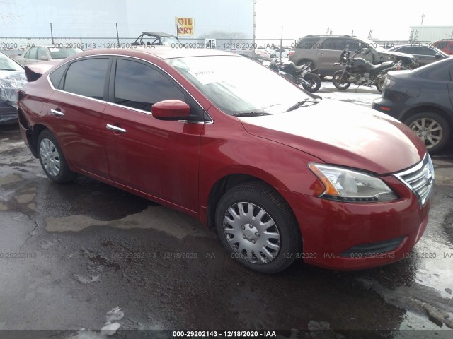 NISSAN SENTRA 2014 3n1ab7ap8ey334408