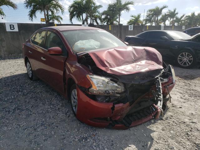 NISSAN SENTRA S 2015 3n1ab7ap8fy251336