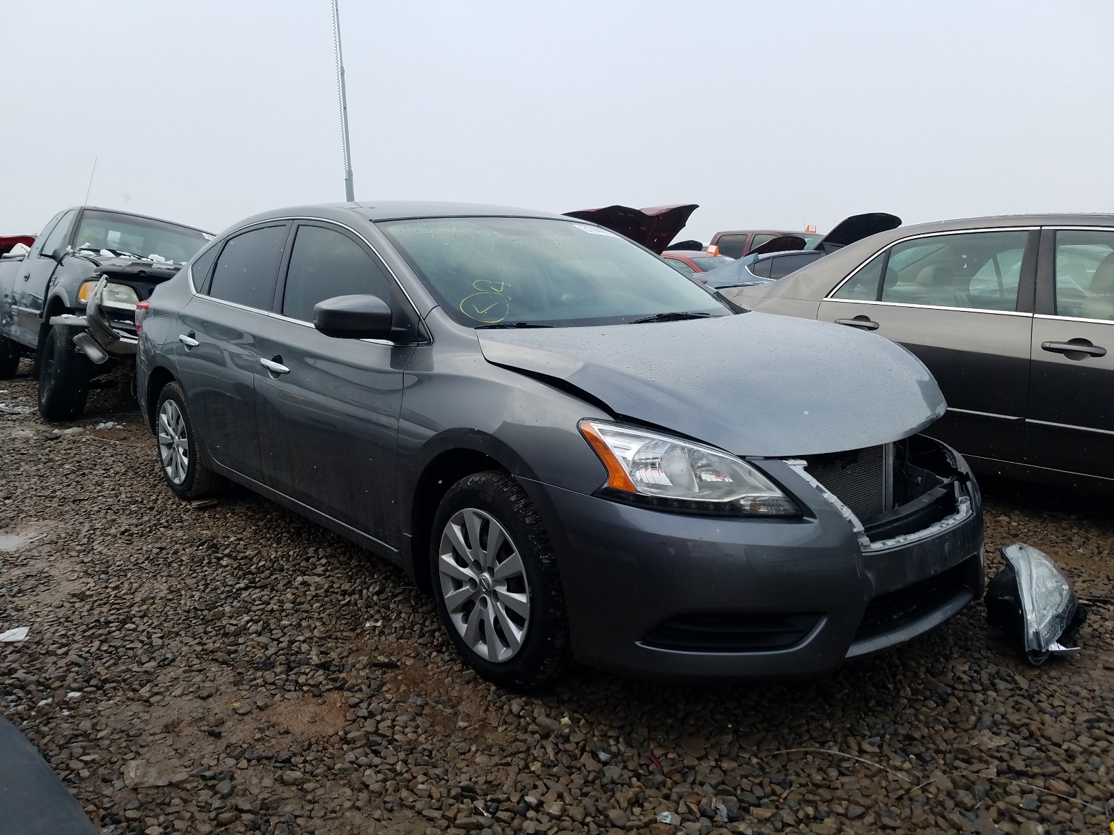 NISSAN SENTRA S 2015 3n1ab7ap8fy301071