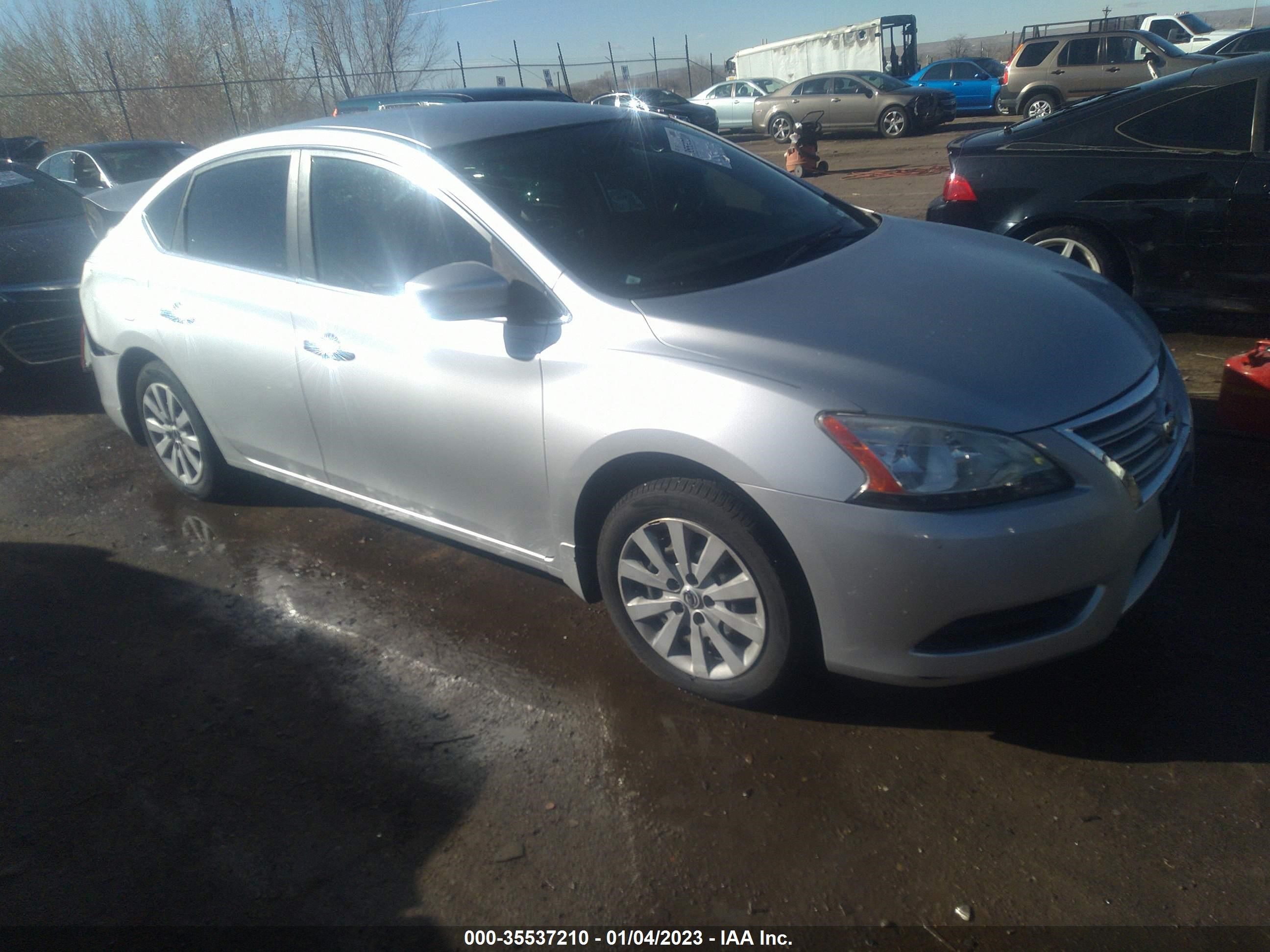 NISSAN SENTRA 2015 3n1ab7ap8fy345443