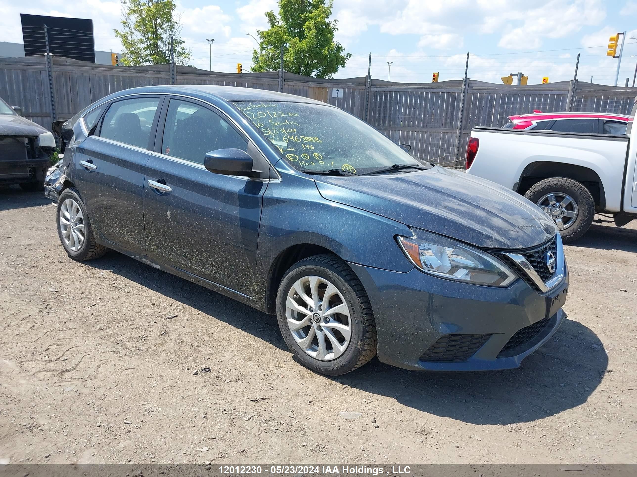 NISSAN SENTRA 2016 3n1ab7ap8gl646888