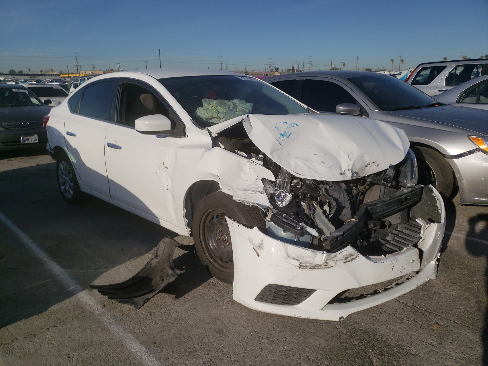 NISSAN SENTRA S 2016 3n1ab7ap8gy235378