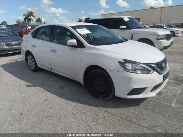 NISSAN SENTRA 2016 3n1ab7ap8gy292325