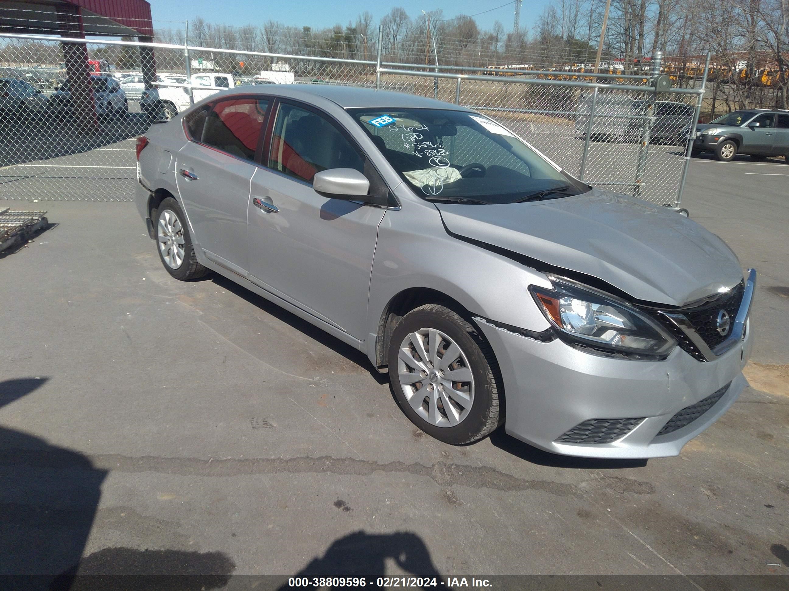 NISSAN SENTRA 2017 3n1ab7ap8hy278863