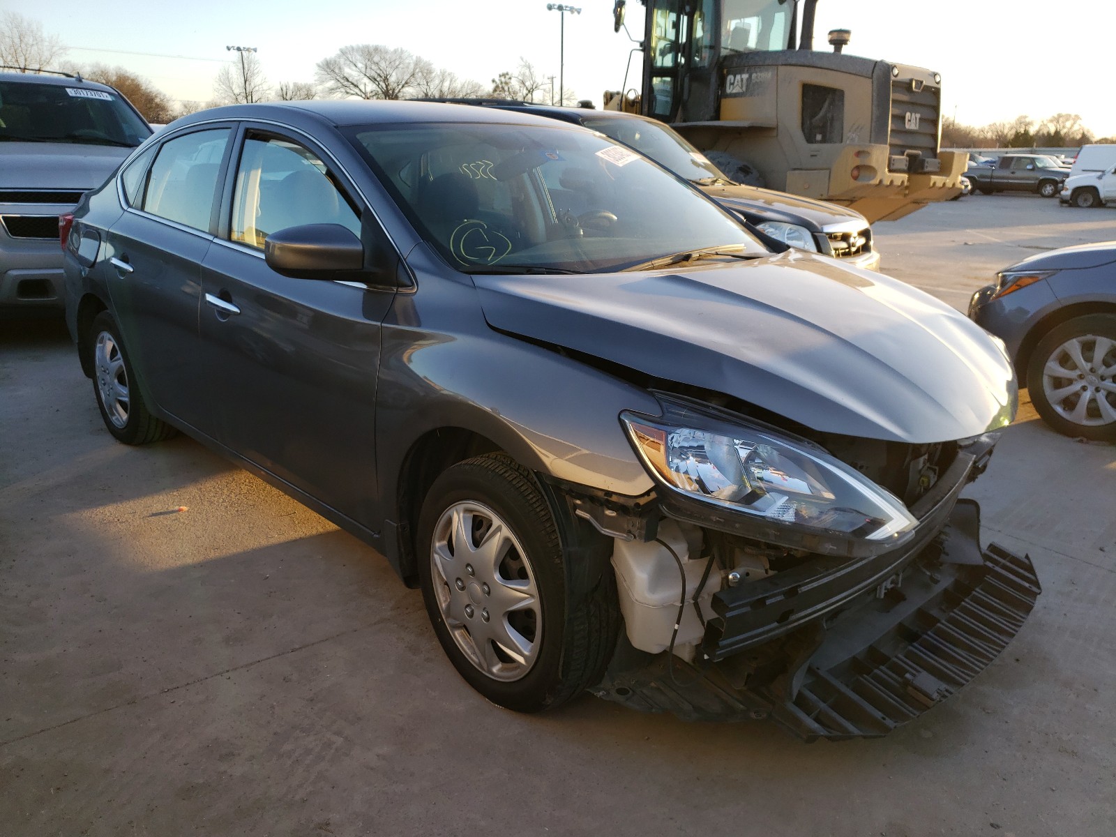 NISSAN SENTRA S 2018 3n1ab7ap8jy336413