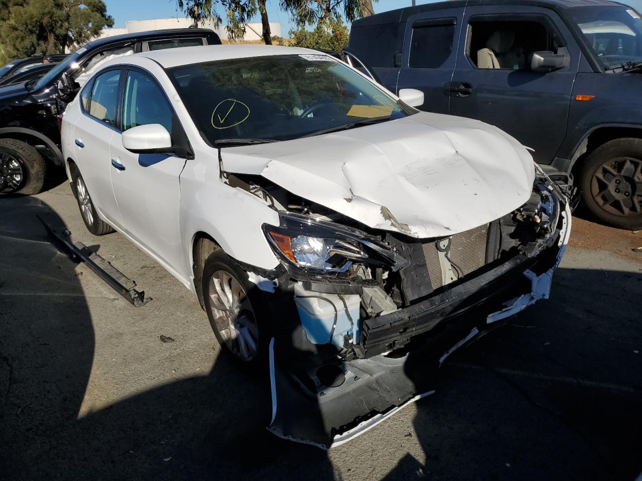 NISSAN SENTRA S 2019 3n1ab7ap8kl608280