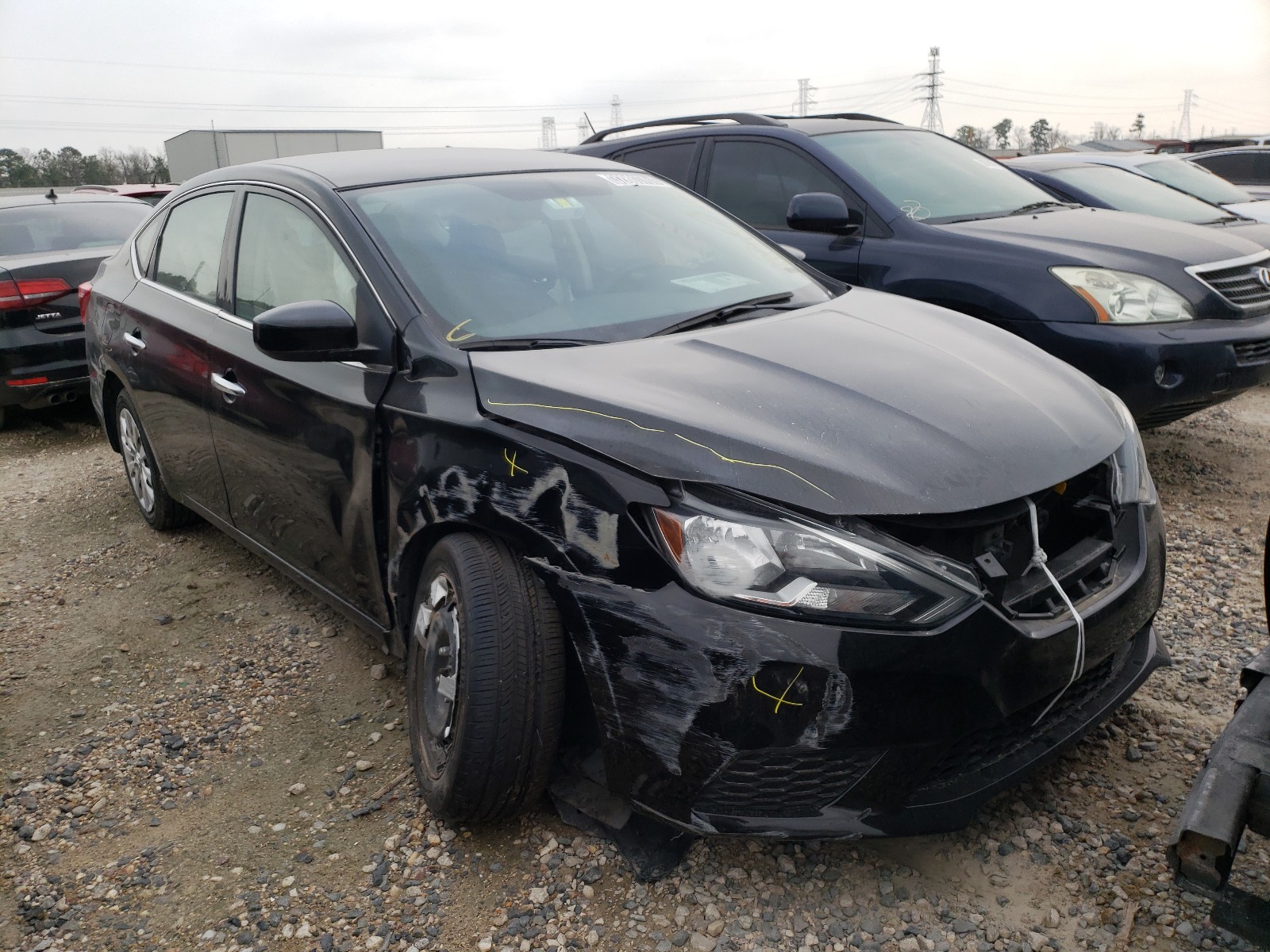 NISSAN SENTRA S 2019 3n1ab7ap8ky353827