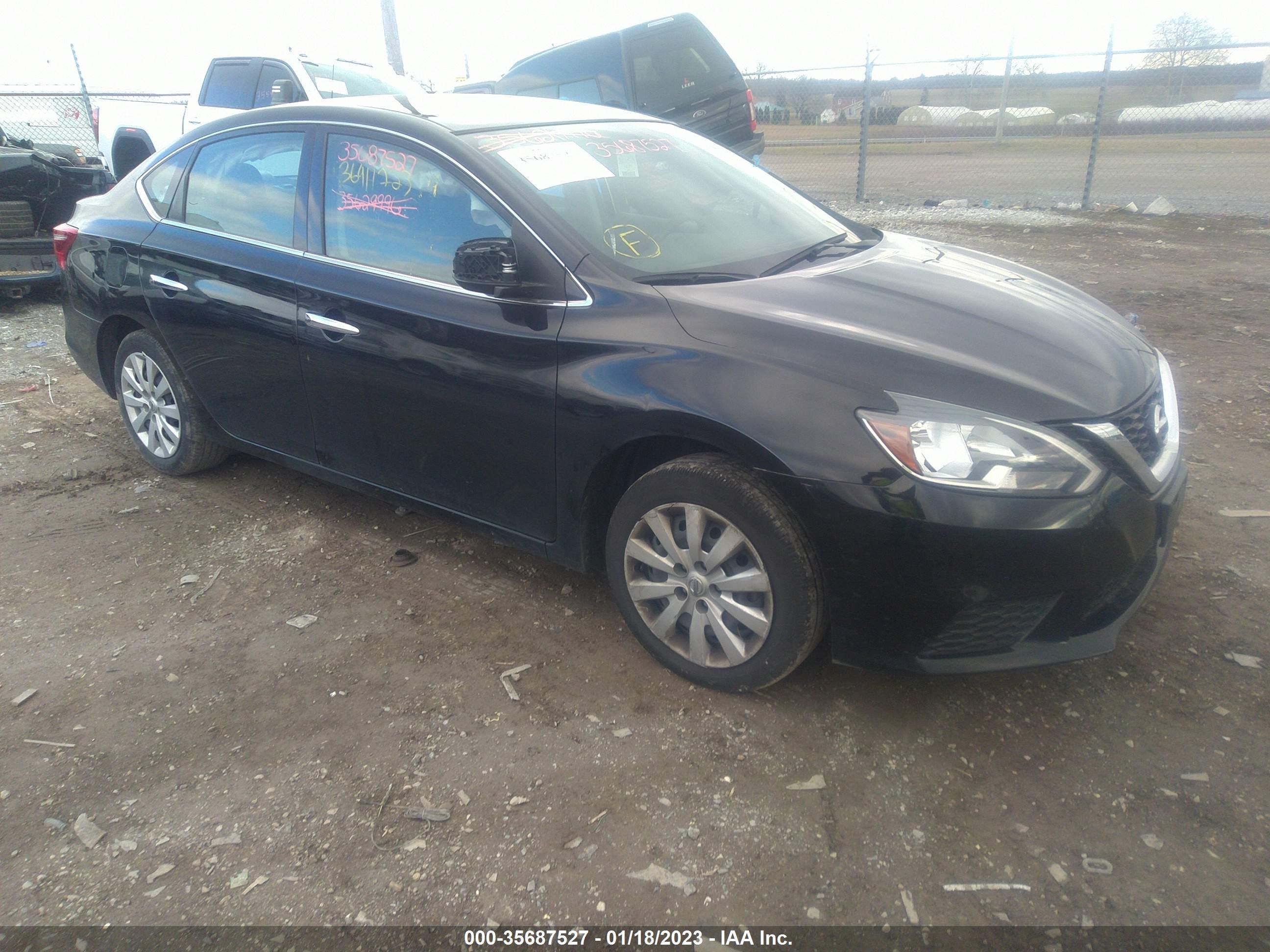 NISSAN SENTRA 2019 3n1ab7ap8ky369154