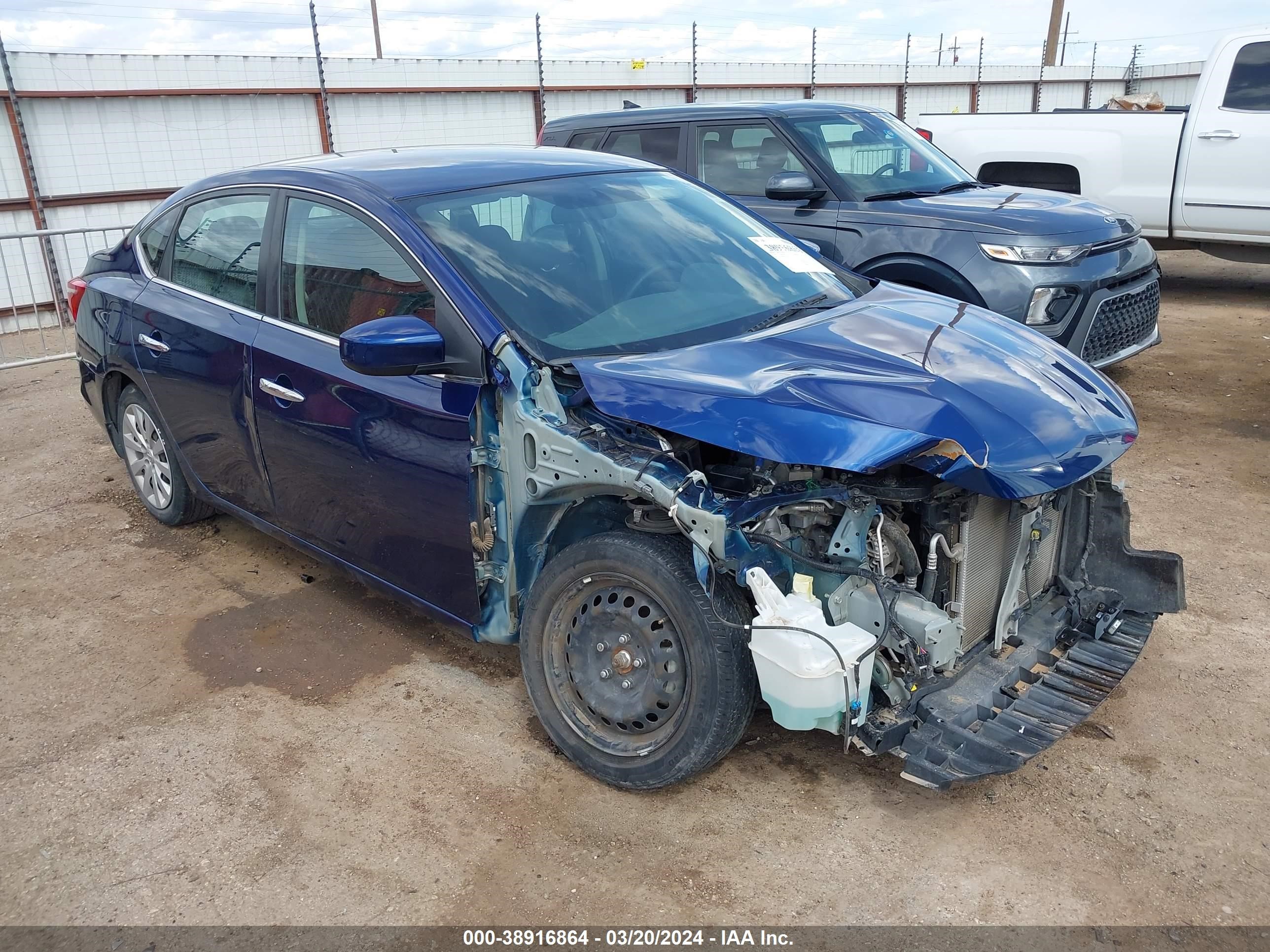 NISSAN SENTRA 2019 3n1ab7ap8ky400368