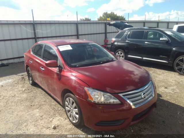 NISSAN SENTRA 2013 3n1ab7ap9dl619307