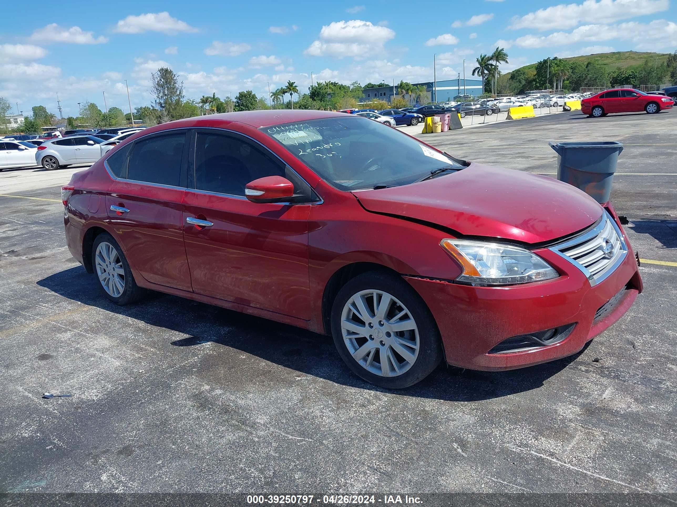 NISSAN SENTRA 2013 3n1ab7ap9dl664120